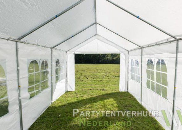 Partytent 3x6 meter binnenkant huren - Partytentverhuur Nijmegen