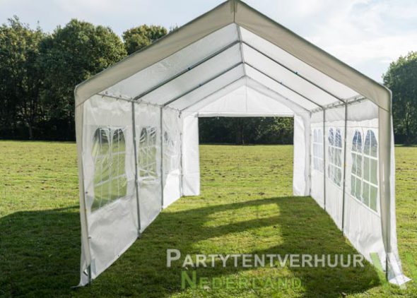 Partytent 3x6 meter open huren - Partytentverhuur Nijmegen