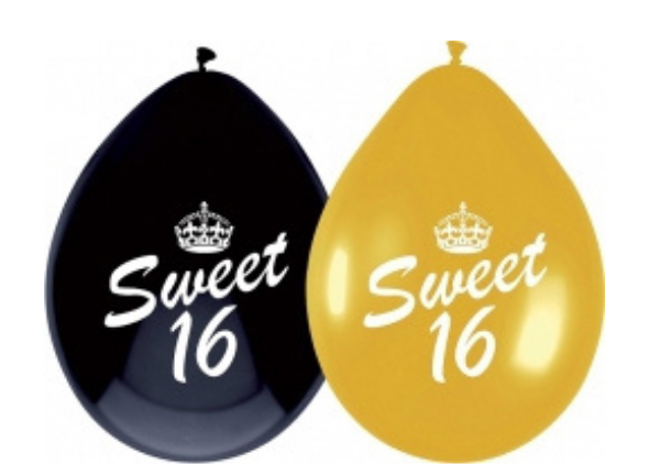 Ballonnen sweet 16 - 590x422